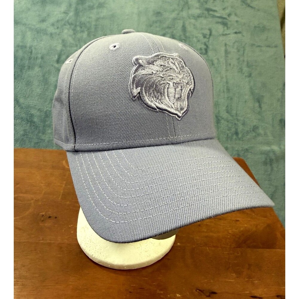 Detroit Tigers New Era 9FORTY Snapback Hat Light Purple Roaring Cat Logo OSFM